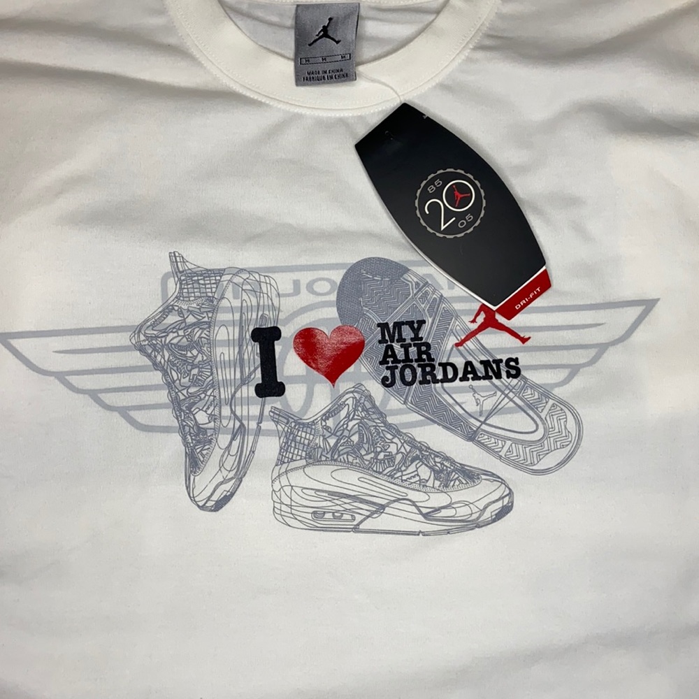 VINTAGE JORDAN DUB ZERO DRIFIT SHIRT SZ: M
